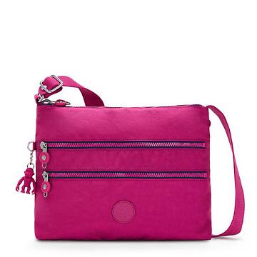 Kipling Alvar Crossbodytassen Roze Fuchsie | NL 2149UZ